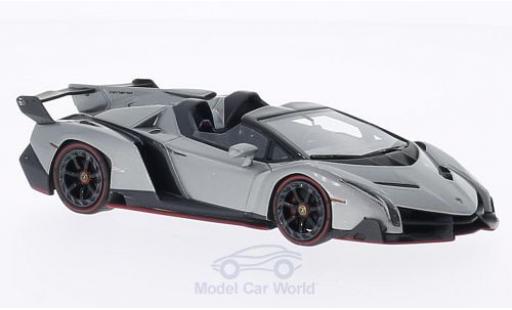 Coche miniatura Lamborghini Veneno 1/43 Look Smart metalico gris Lamborghini Veneno 1/43 Look Smart metalico gris coche miniatura