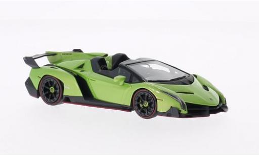 Coche miniatura Lamborghini Veneno 1/43 Look Smart metalico verde Lamborghini Veneno 1/43 Look Smart metalico verde coche miniatura