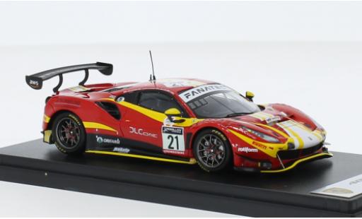 Coche miniatura Ferrari 488 1/43 Look Smart GT3 EVO No.21 AF Corse 24h Spa 2022 Ferrari 488 1/43 Look Smart GT3 EVO No.21 AF Corse 24h Spa 2022 coche miniatura