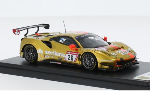 Coche miniatura Ferrari 488 1/43 Look Smart GT3 EVO No.26 octane126 24h Nuerburgring 2022 Ferrari 488 1/43 Look Smart GT3 EVO No.26 octane126 24h Nuerburgring 2022 coche miniatura