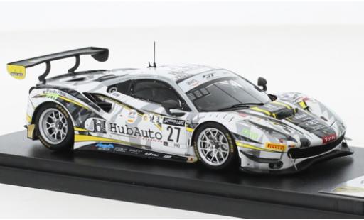 Ferrari 488 1/43 Look Smart GT3 EVO No.27 Hub Auto 24h Spa 2020 coche miniatura