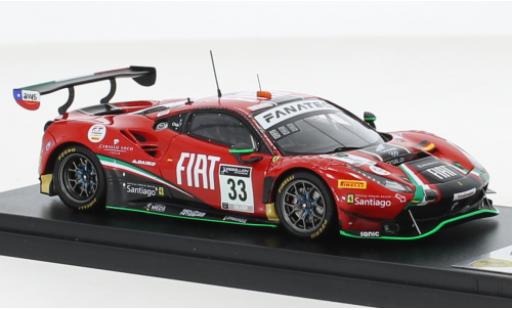 Coche miniatura Ferrari 488 1/43 Look Smart GT3 EVO No.33 Rinaldi Racing 24h Spa 2021 Ferrari 488 1/43 Look Smart GT3 EVO No.33 Rinaldi Racing 24h Spa 2021 coche miniatura
