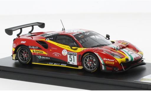 Ferrari 488 1/43 Look Smart GT3 EVO No.51 AF Corse 24h Spa 2020 coche miniatura