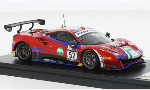 Ferrari 488 1/43 Look Smart GT3 EVO No.52 AF Corse 24h Spa 2021 coche miniatura