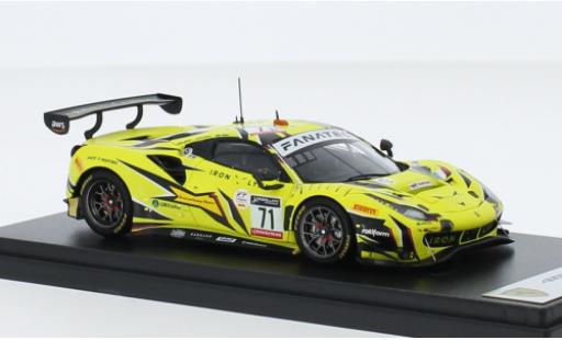 Coche miniatura Ferrari 488 1/43 Look Smart GT3 EVO No.71 Iron Lynx 24h Spa 2022 Ferrari 488 1/43 Look Smart GT3 EVO No.71 Iron Lynx 24h Spa 2022 coche miniatura