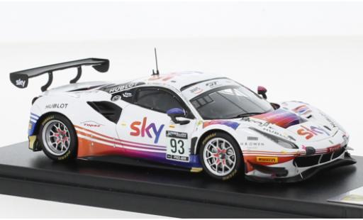 Ferrari 488 1/43 Look Smart GT3 EVO No.93 SKY - Tempesta Racing 24h Spa 2020 coche miniatura