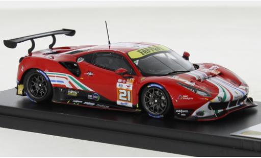 Coche miniatura Ferrari 488 1/43 Look Smart GTE EVO No.21 AF Corse 24h Le Mans 2022 Ferrari 488 1/43 Look Smart GTE EVO No.21 AF Corse 24h Le Mans 2022 coche miniatura