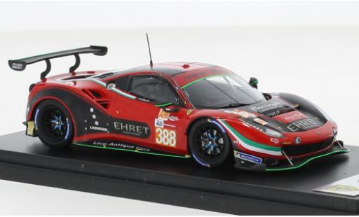 Coche miniatura Ferrari 488 1/43 Look Smart GTE EVO No.388 Rinaldi Racing 24h Le Mans 2021 Ferrari 488 1/43 Look Smart GTE EVO No.388 Rinaldi Racing 24h Le Mans 2021 coche miniatura