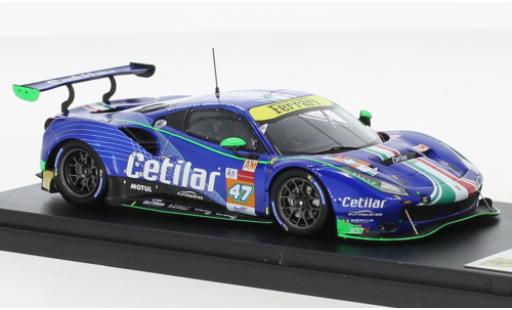 Coche miniatura Ferrari 488 1/43 Look Smart GTE EVO No.47 Cetilar Racing 24h Le Mans 2021 Ferrari 488 1/43 Look Smart GTE EVO No.47 Cetilar Racing 24h Le Mans 2021 coche miniatura