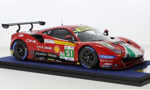 Coche miniatura Ferrari 488 1/43 Look Smart GTE EVO No.51 AF Corse 24h Le Mans 2022 Ferrari 488 1/43 Look Smart GTE EVO No.51 AF Corse 24h Le Mans 2022 coche miniatura