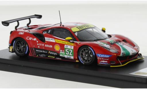 Coche miniatura Ferrari 488 1/43 Look Smart GTE EVO No.52 AF Corse 24h Le Mans 2022 Ferrari 488 1/43 Look Smart GTE EVO No.52 AF Corse 24h Le Mans 2022 coche miniatura