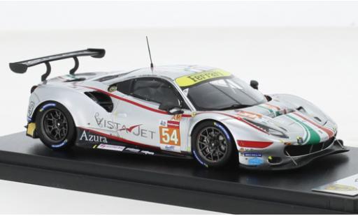 Coche miniatura Ferrari 488 1/43 Look Smart GTE EVO No.54 AF Corse 24h Le Mans 2021 Ferrari 488 1/43 Look Smart GTE EVO No.54 AF Corse 24h Le Mans 2021 coche miniatura