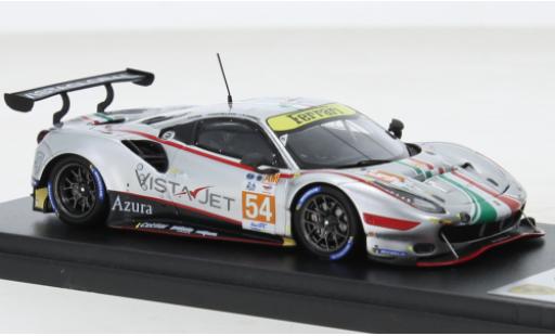 Coche miniatura Ferrari 488 1/43 Look Smart GTE EVO No.54 AF Corse 24h Le Mans 2022 Ferrari 488 1/43 Look Smart GTE EVO No.54 AF Corse 24h Le Mans 2022 coche miniatura