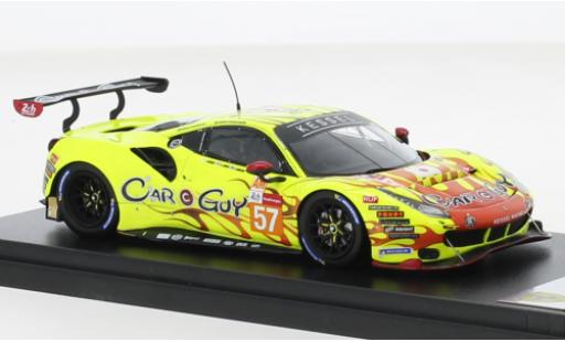 Coche miniatura Ferrari 488 1/43 Look Smart GTE EVO No.57 Kessel Racing 24h Le Mans 2021 Ferrari 488 1/43 Look Smart GTE EVO No.57 Kessel Racing 24h Le Mans 2021 coche miniatura