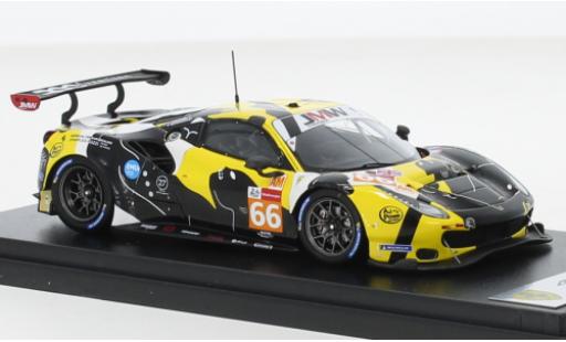 Coche miniatura Ferrari 488 1/43 Look Smart GTE EVO No.66 JMW Motorsport 24h Le Mans 2021 Ferrari 488 1/43 Look Smart GTE EVO No.66 JMW Motorsport 24h Le Mans 2021 coche miniatura