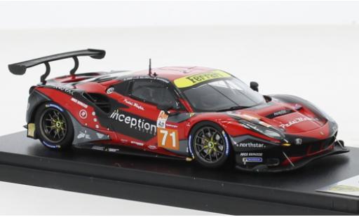 Coche miniatura Ferrari 488 1/43 Look Smart GTE EVO No.71 Inception Racing 24h Le Mans 2021 Ferrari 488 1/43 Look Smart GTE EVO No.71 Inception Racing 24h Le Mans 2021 coche miniatura