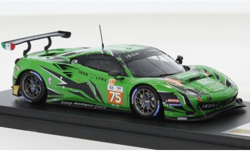 Coche miniatura Ferrari 488 1/43 Look Smart GTE EVO No.75 Iron Lynx 24h Le Mans 2022 Ferrari 488 1/43 Look Smart GTE EVO No.75 Iron Lynx 24h Le Mans 2022 coche miniatura