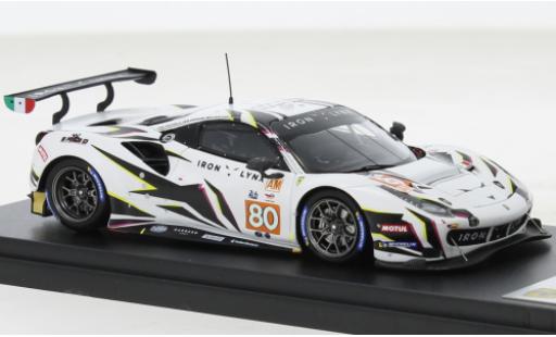Coche miniatura Ferrari 488 1/43 Look Smart GTE EVO No.80 Iron Lynx 24h Le Mans 2022 Ferrari 488 1/43 Look Smart GTE EVO No.80 Iron Lynx 24h Le Mans 2022 coche miniatura