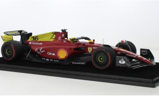 Coche miniatura Ferrari F1 1/18 Look Smart -75 No.16 Scuderia formule 1 GP Italie 2022 Ferrari F1 1/18 Look Smart -75 No.16 Scuderia formule 1 GP Italie 2022 coche miniatura