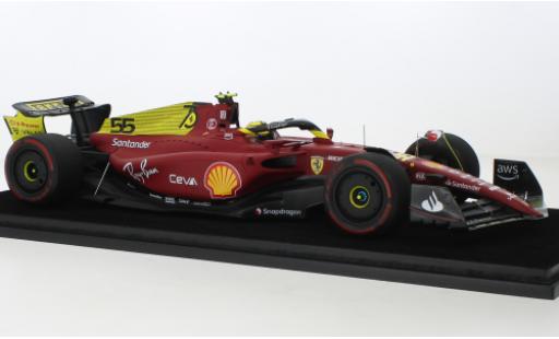 Coche miniatura Ferrari F1 1/18 Look Smart -75 No.55 Scuderia formule 1 GP Italie 2022 Ferrari F1 1/18 Look Smart -75 No.55 Scuderia formule 1 GP Italie 2022 coche miniatura