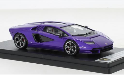 Coche miniatura Lamborghini Countach 1/43 Look Smart LPI 800-4 metallise purpura 2022 Lamborghini Countach 1/43 Look Smart LPI 800-4 metallise purpura 2022 coche miniatura