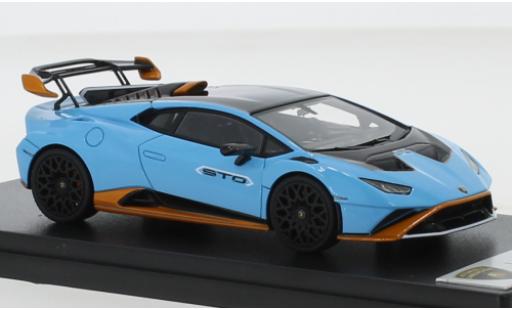 Coche miniatura Lamborghini Huracan 1/43 Look Smart STO azul/naranja 2021 Lamborghini Huracan 1/43 Look Smart STO azul/naranja 2021 coche miniatura