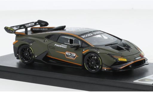Lamborghini Huracan 1/43 Look Smart Trofeo EVO2 matt-oliv coche miniatura