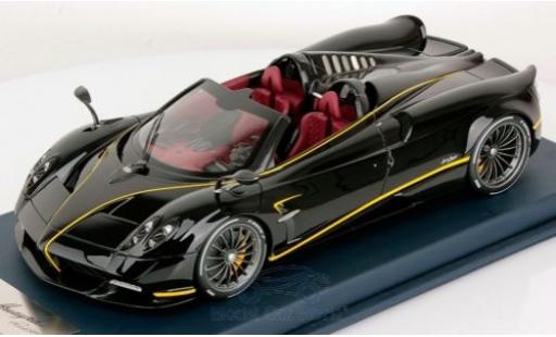 Coche miniatura Pagani Huayra 1/18 Look Smart Roadster negro 2017 Gyrfalcon Pagani Huayra 1/18 Look Smart Roadster negro 2017 Gyrfalcon coche miniatura