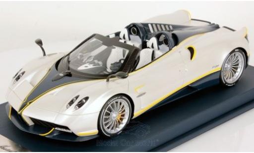 Coche miniatura Pagani Huayra 1/18 Look Smart Roadster blanco/negro 2017 Gyrfalcon Pagani Huayra 1/18 Look Smart Roadster blanco/negro 2017 Gyrfalcon coche miniatura