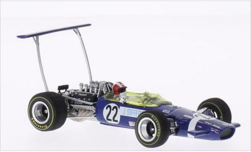 Lotus 49B Base 1/43 Quartzo No.22 formula 1 GP Gran Breta&Atilde;&plusmn;a 1968 coche miniatura