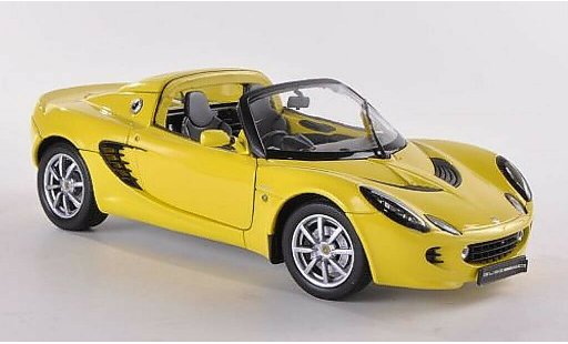 Lotus Elise 111S 1/18 Welly amarillo 2003 coche miniatura