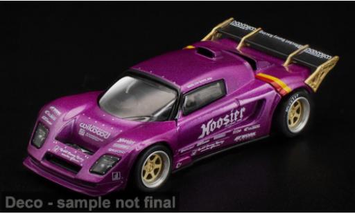 Lotus Elise 1/64 Pop Race Pandem violett 1:64 coche miniatura