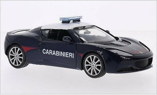 Lotus Evora S 1/24 Motormax Carabinieri coche miniatura
