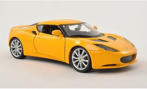 Lotus Evora S 1/24 Burago IPS amarillo coche miniatura