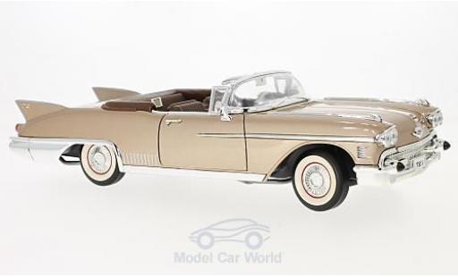 Cadillac Eldorado 1/18 Lucky Die Cast Biarritz metalico beige 1958 coche miniatura