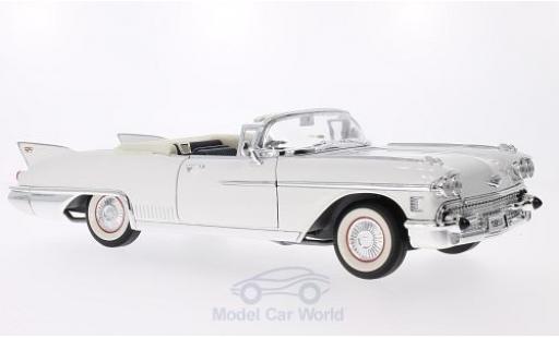 Cadillac Eldorado 1/18 Lucky Die Cast Biarritz blanco 1958 coche miniatura