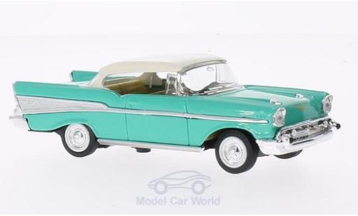 Coche miniatura Chevrolet Bel Air 1/43 Lucky Die Cast verde/blanco 1957 ohne Vitrine Chevrolet Bel Air 1/43 Lucky Die Cast verde/blanco 1957 ohne Vitrine coche miniatura