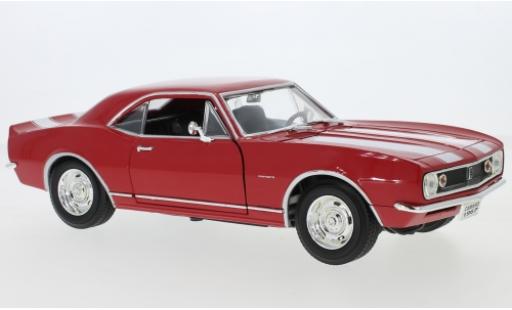 Chevrolet Camaro 1/18 Lucky Die Cast Z28 rojo/blanco 1967 coche miniatura