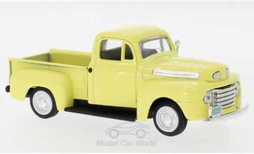 Coche miniatura Ford F-1 1/43 Lucky Die Cast Pick Up amarillo 1948 Ford F-1 1/43 Lucky Die Cast Pick Up amarillo 1948 coche miniatura