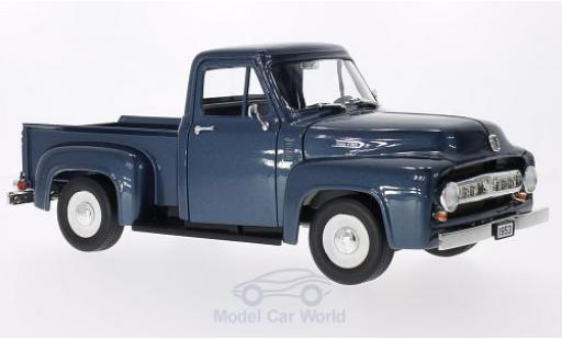 Coche miniatura Ford F-1 1/18 Lucky Die Cast 00 Pick Up metalico azul 1953 Ford F-1 1/18 Lucky Die Cast 00 Pick Up metalico azul 1953 coche miniatura