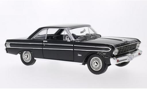 Ford Falcon 1/18 Lucky Die Cast negro 1964 coche miniatura