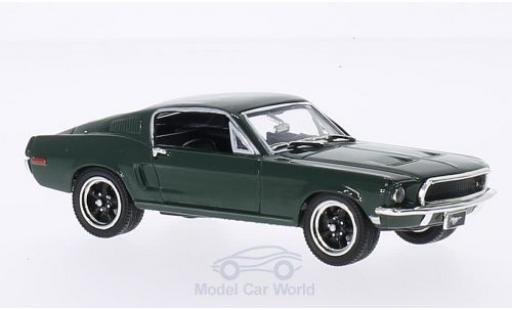Coche miniatura Ford Mustang GT 1/43 Lucky Die Cast GT 2+2 Fastback verde 1968 Ford Mustang GT 1/43 Lucky Die Cast GT 2+2 Fastback verde 1968 coche miniatura