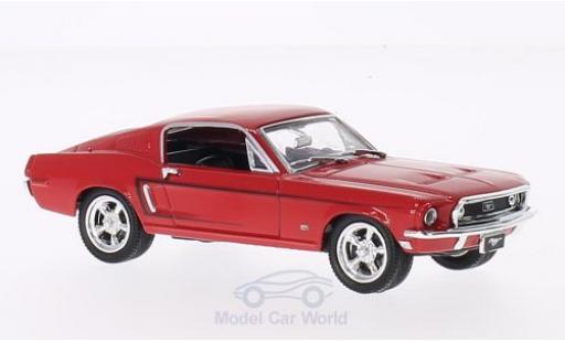 Coche miniatura Ford Mustang GT 1/43 Lucky Die Cast GT 2+2 Fastback rojo 1968 Ford Mustang GT 1/43 Lucky Die Cast GT 2+2 Fastback rojo 1968 coche miniatura