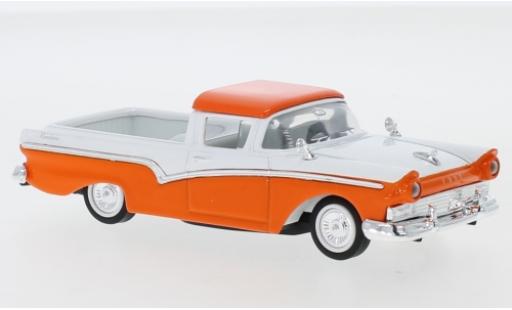 Coche miniatura Ford Ranchero 1/43 Lucky Die Cast naranja/blanco 1957 Ford Ranchero 1/43 Lucky Die Cast naranja/blanco 1957 coche miniatura