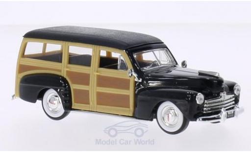 Coche miniatura Ford Woody 1/43 Lucky Die Cast negro/Holzoptik 1948 ohne Vitrine Ford Woody 1/43 Lucky Die Cast negro/Holzoptik 1948 ohne Vitrine coche miniatura