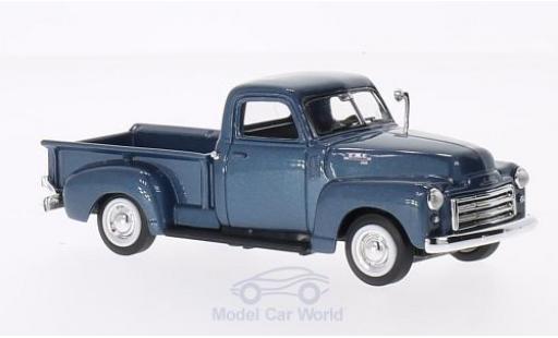 Coche miniatura GMC Pick up 1/43 Lucky Die Cast Pick Up metalico azul 1950 ohne Vitrine GMC Pick up 1/43 Lucky Die Cast Pick Up metalico azul 1950 ohne Vitrine coche miniatura