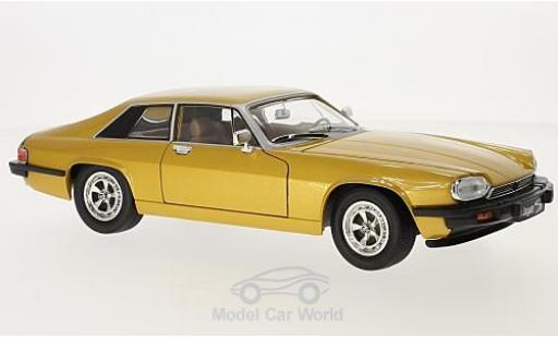 Coche miniatura Jaguar XJS 1/18 Lucky Die Cast gold 1975 Jaguar XJS 1/18 Lucky Die Cast gold 1975 coche miniatura