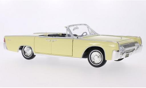 Coche miniatura Lincoln Continental 1/18 Lucky Die Cast 4-Door Convertible amarillo 1961 Sofftop liegt bei Lincoln Continental 1/18 Lucky Die Cast 4-Door Convertible amarillo 1961 Sofftop liegt bei coche miniatura