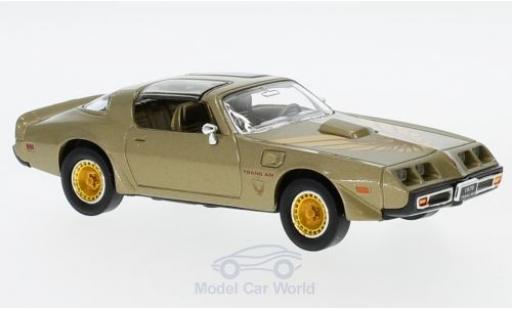 Coche miniatura Pontiac Firebird 1979 1/43 Lucky Die Cast Trans Am gold/Dekor 1979 Pontiac Firebird 1979 1/43 Lucky Die Cast Trans Am gold/Dekor 1979 coche miniatura
