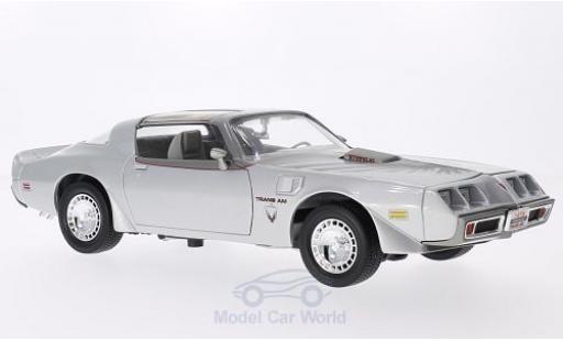 Coche miniatura Pontiac Firebird 1979 1/18 Lucky Die Cast Trans Am gris/Dekor 1979 Pontiac Firebird 1979 1/18 Lucky Die Cast Trans Am gris/Dekor 1979 coche miniatura
